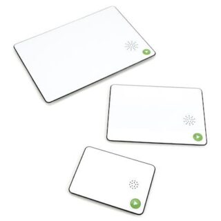 TTS A4 Talk-Time Recordable Card 10 Seconds- 3pk